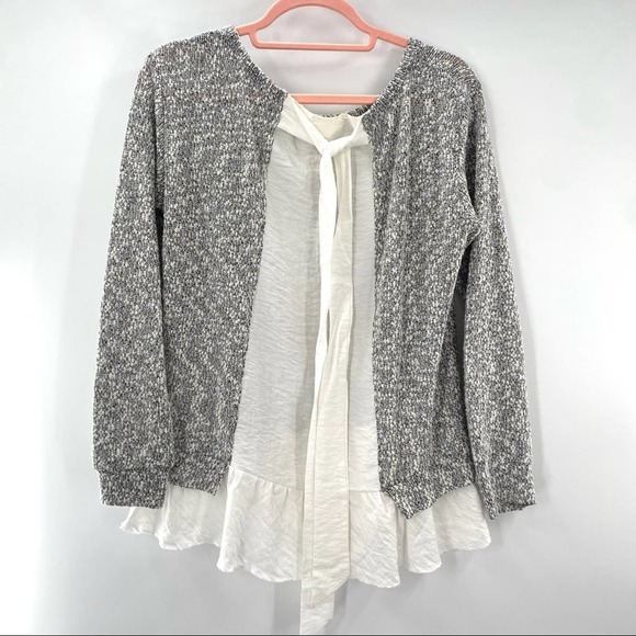 Anthropologie Clu + Willoughby Silvestra Knit Sweater Top - Picture 4 of 4